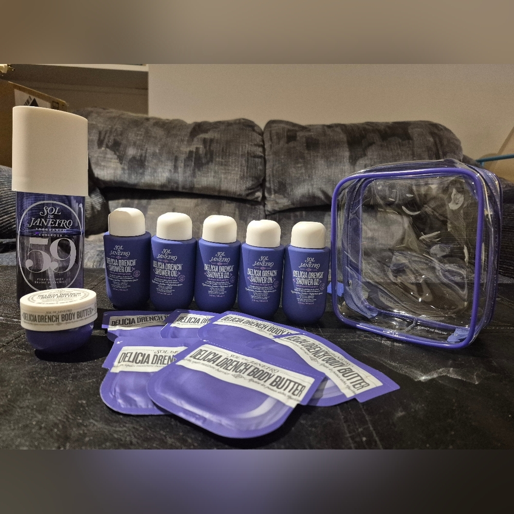 Sol de Janeiro Delicia Drench Perfume, Shower Oil & Body Butter Set